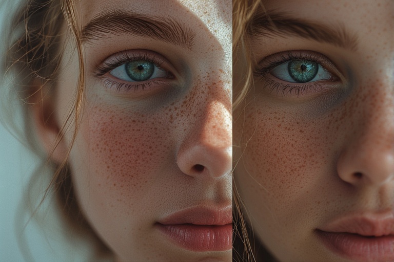 آموزش روتوش چهره در فتوشاپ