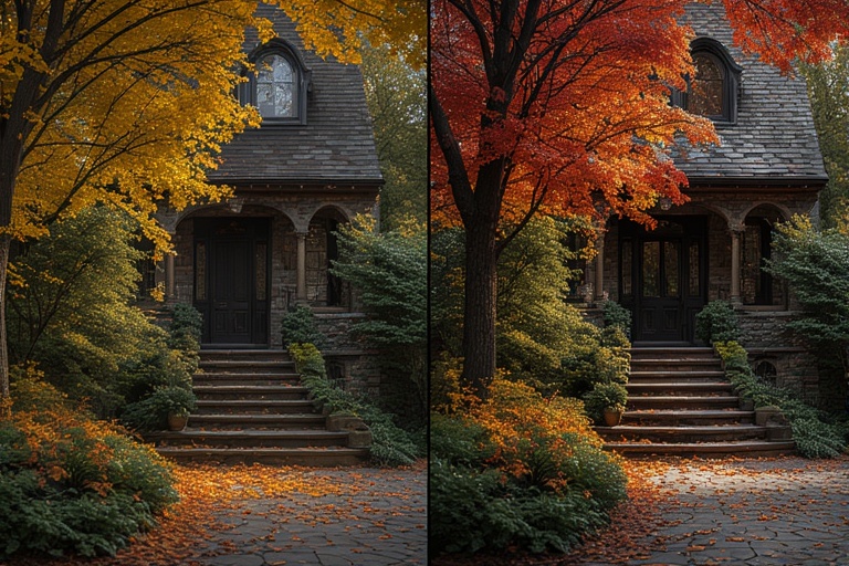 آموزش ایجاد افکت پاییزی در فتوشاپ